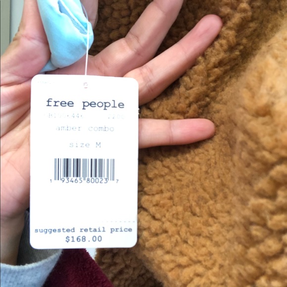 Free People Amber Teddy Sherpa Jacket - Picture 5 of 5
